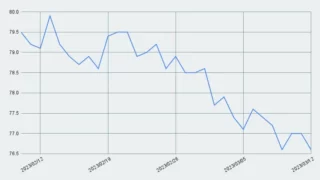減量進捗【5週目】 77.6kg→76.6kg